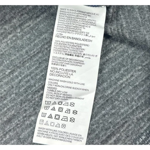 Detroit Tigers MLB Majestic 2XL XXL 1/4 Zip Pullover Jacket Shirt Heather Gray - Picture 7 of 11